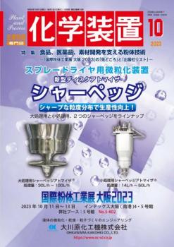 化学装置 2023年10月号